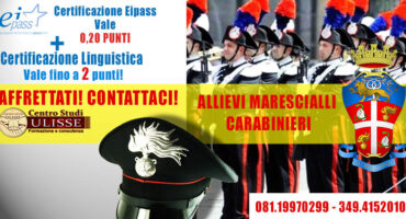 Certificazioni per allievi marescialli carabinieri 2016